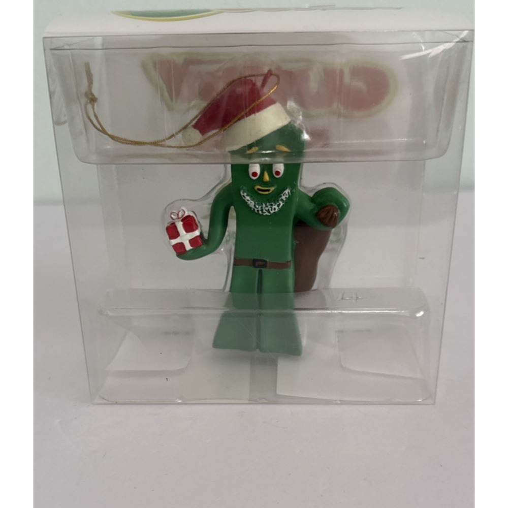 Tree Buddees Santa Gumby Holiday Christmas Ornament Figure Limited Edition‎